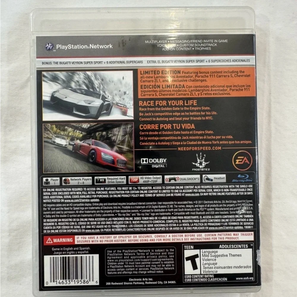 Need for Speed: The Run - Limited Edition for PS3
